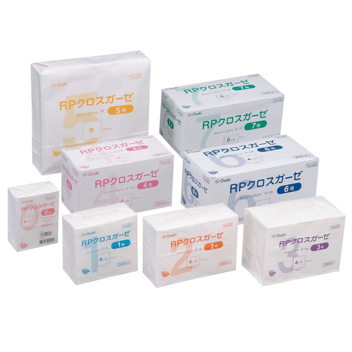 30cm×30cm（4ツ折） RPクロスガーゼ