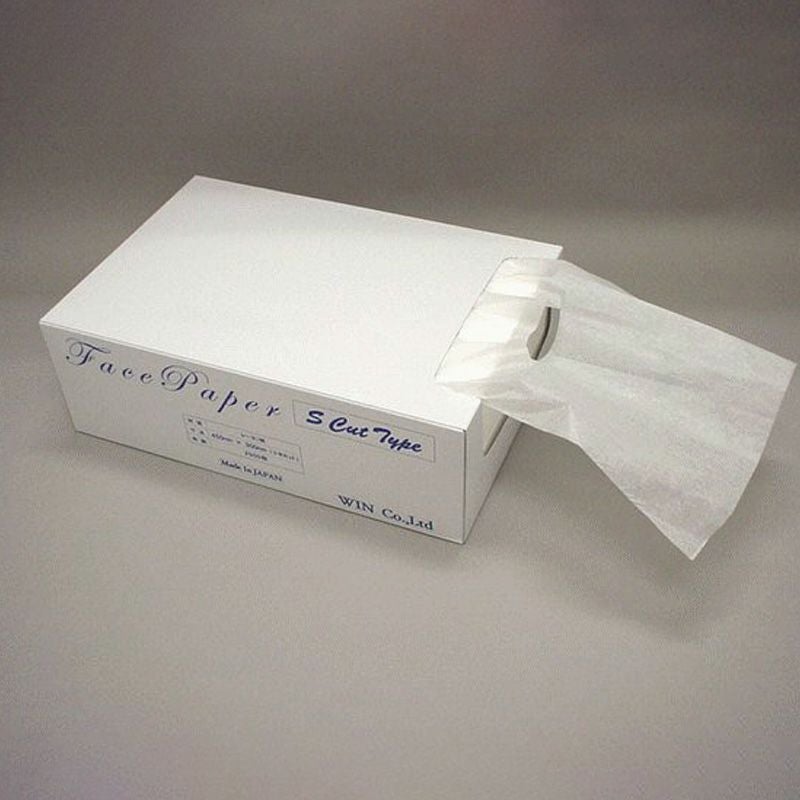十字カット】TWピローシート(フェイスペーパー) 薄手タイプ 2500枚 十字カット】TWピローシート(フェイスペーパー) 薄手タイプ 2500枚