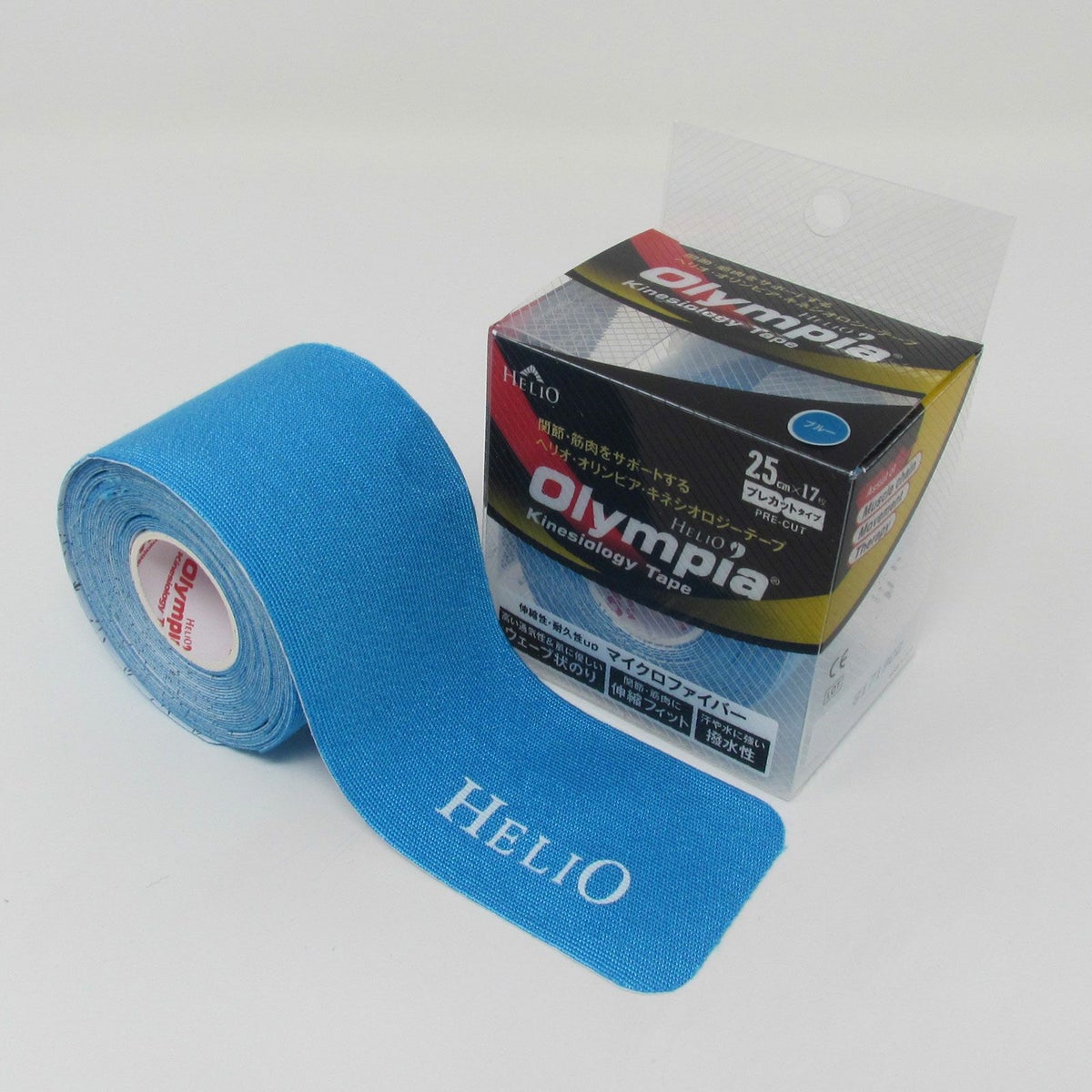 ヘリオ・オリンピア・キネシオロジーテープ プレカットタイプ 25ｃｍ×5ｃｍ 17枚入り