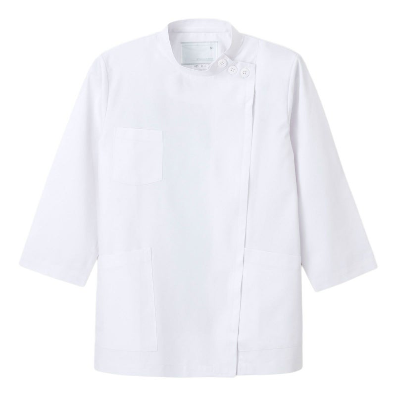 女子横掛8分袖 ホワイト KES-5171　