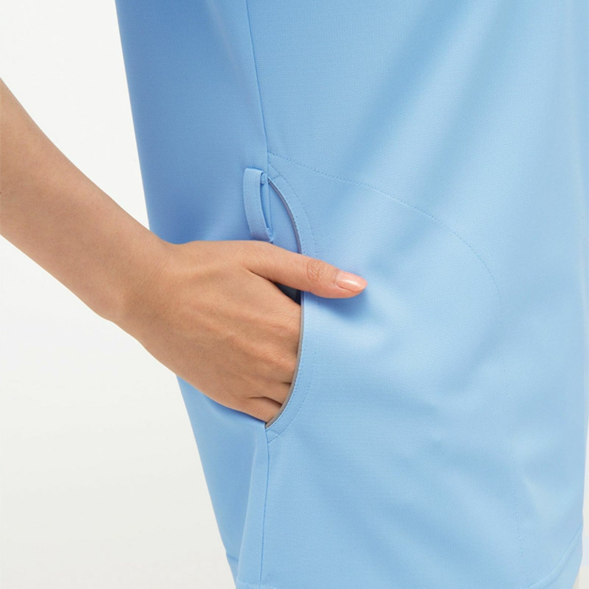 男女兼用上衣 ブルー CX-5217