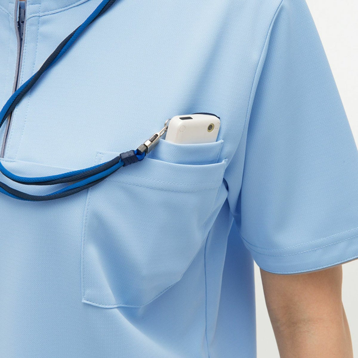 男女兼用上衣 アイボリー CX-5217