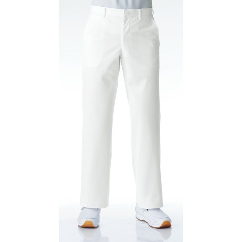 メンズスラックス シルポート オフホワイト裏付 259-10