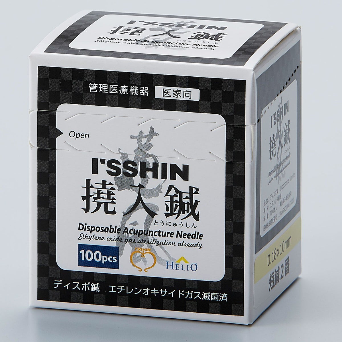 ディスポ鍼I'SSHIN（いっしん）撓入鍼（とうにゅうしん） 1P 100本