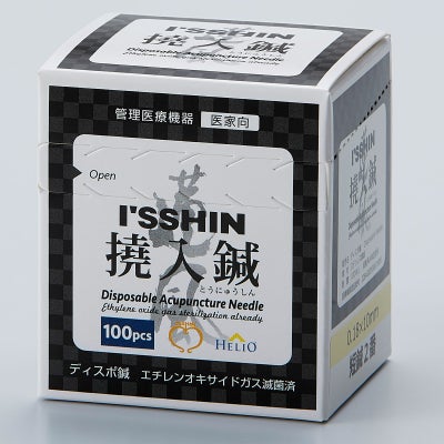 ディスポ鍼I'SSHIN（いっしん）撓入鍼（とうにゅうしん） 1P 100本