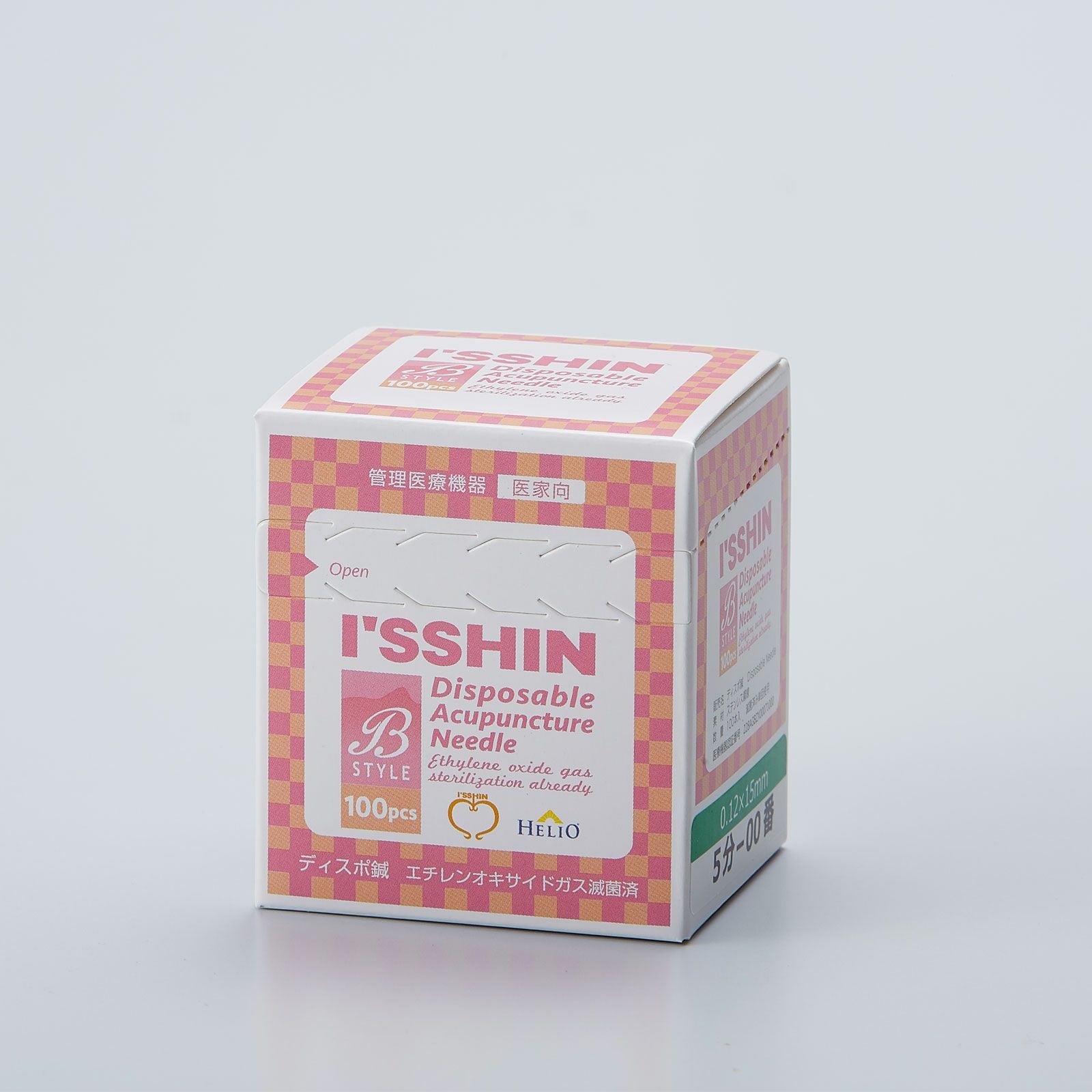 ディスポ鍼I'SSHIN（いっしん）Bstyle 1P 100本 | トワテック