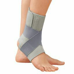アンクルソフト　グレー　右足用