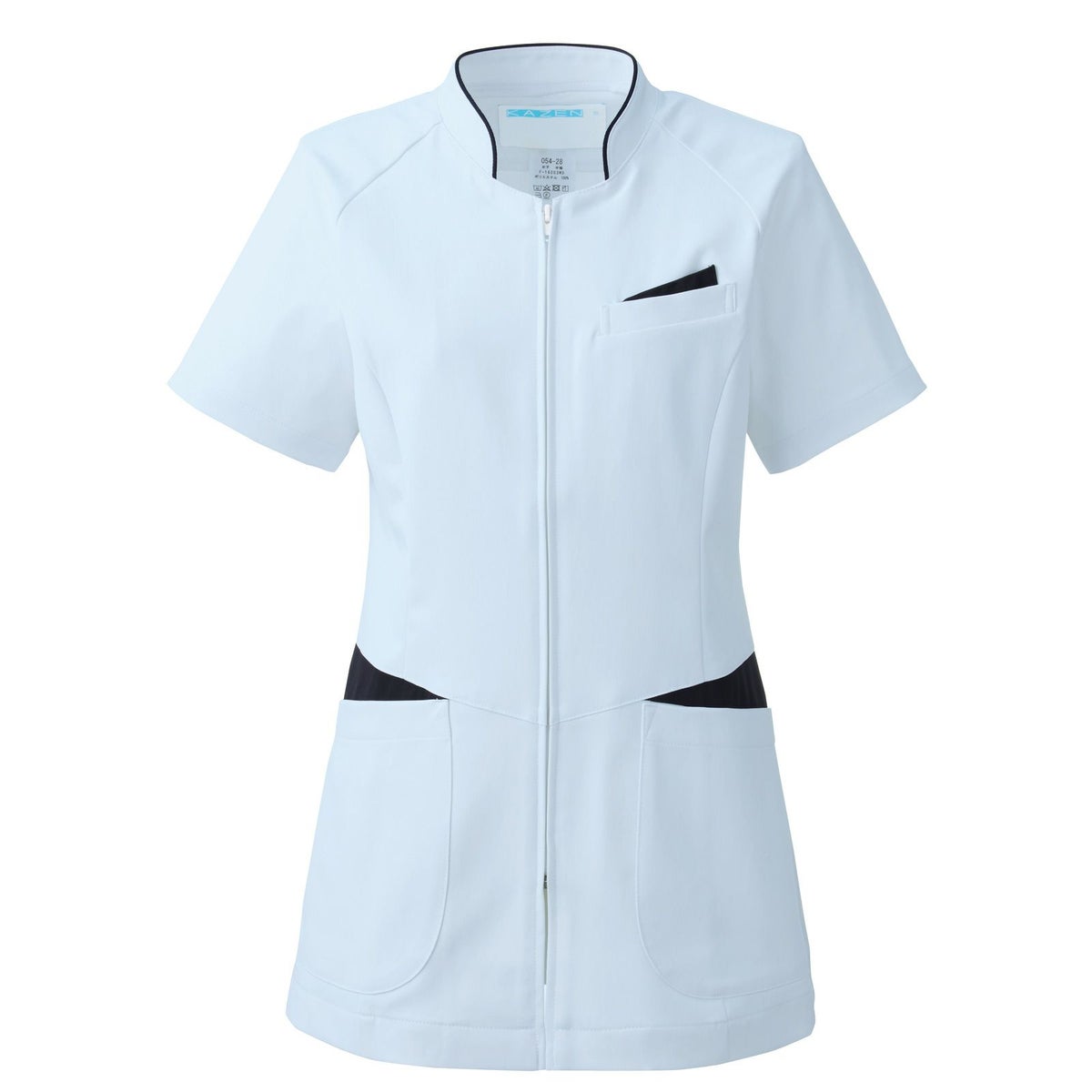 ネオネイビー レディスジャケット サックス×ネイビー 054-21