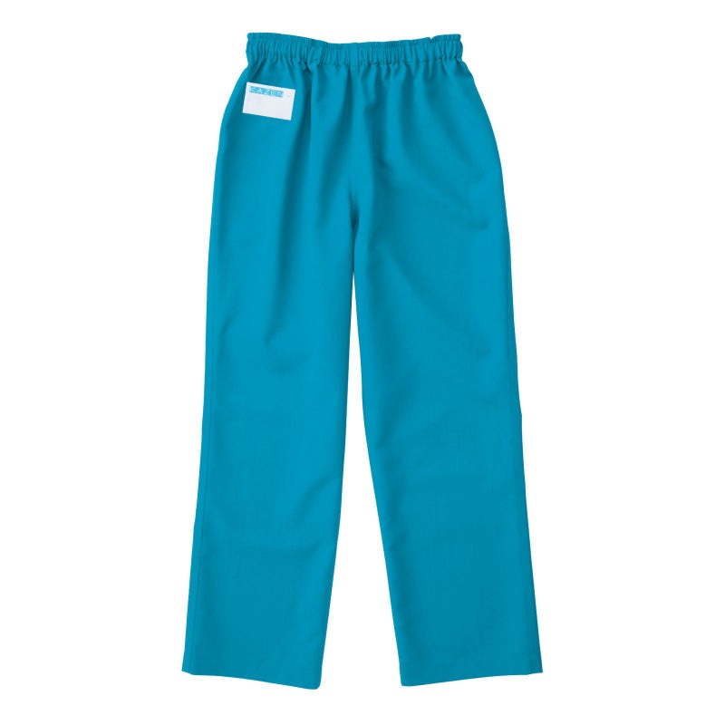 高機能ポプリンスラックス ターコイズ 155-83