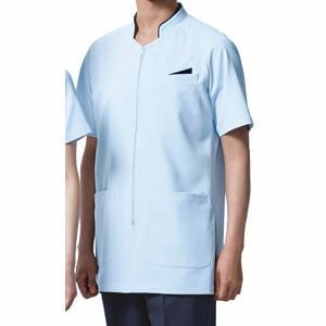 ネオネイビー メンズジャケット サックス×ネイビー 053-21