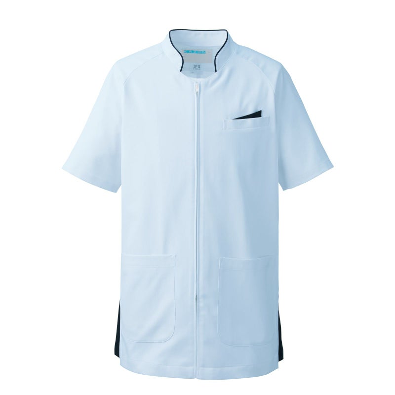 ネオネイビー メンズジャケット サックス×ネイビー 053-21