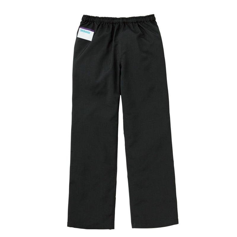 高機能ポプリンスラックス ブラック 155-99