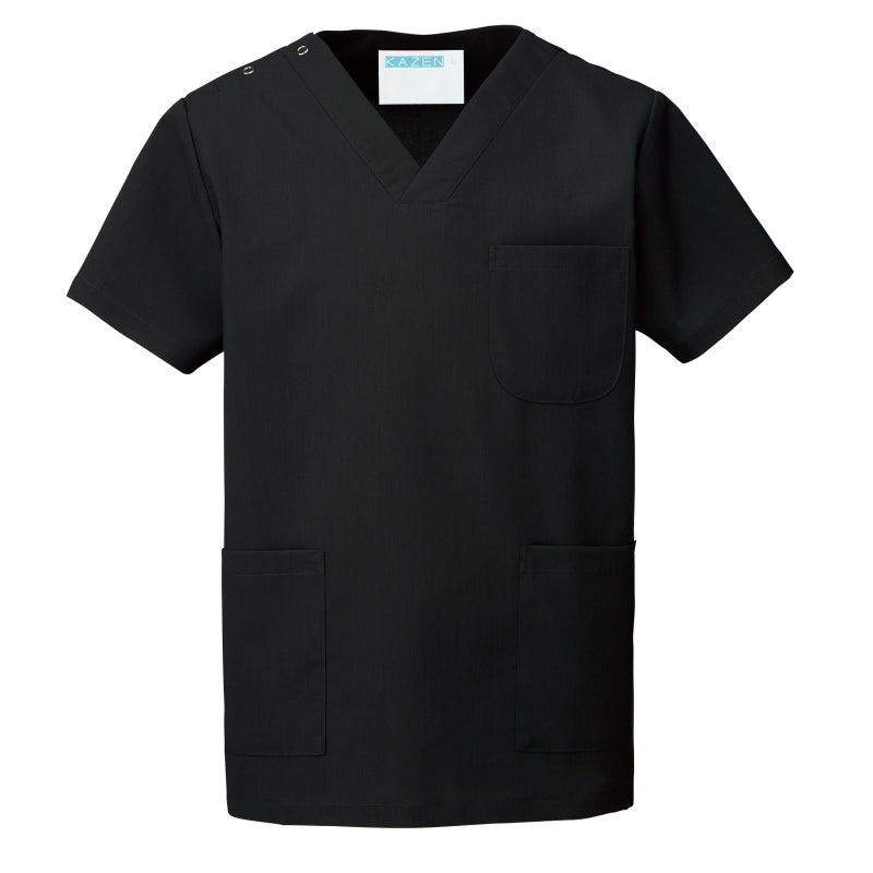 高機能ポプリンスクラブ ブラック 133-99