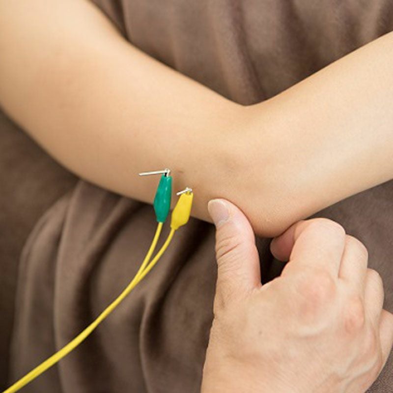 【6本セット】オームパルサー用　みのむしクリップコード