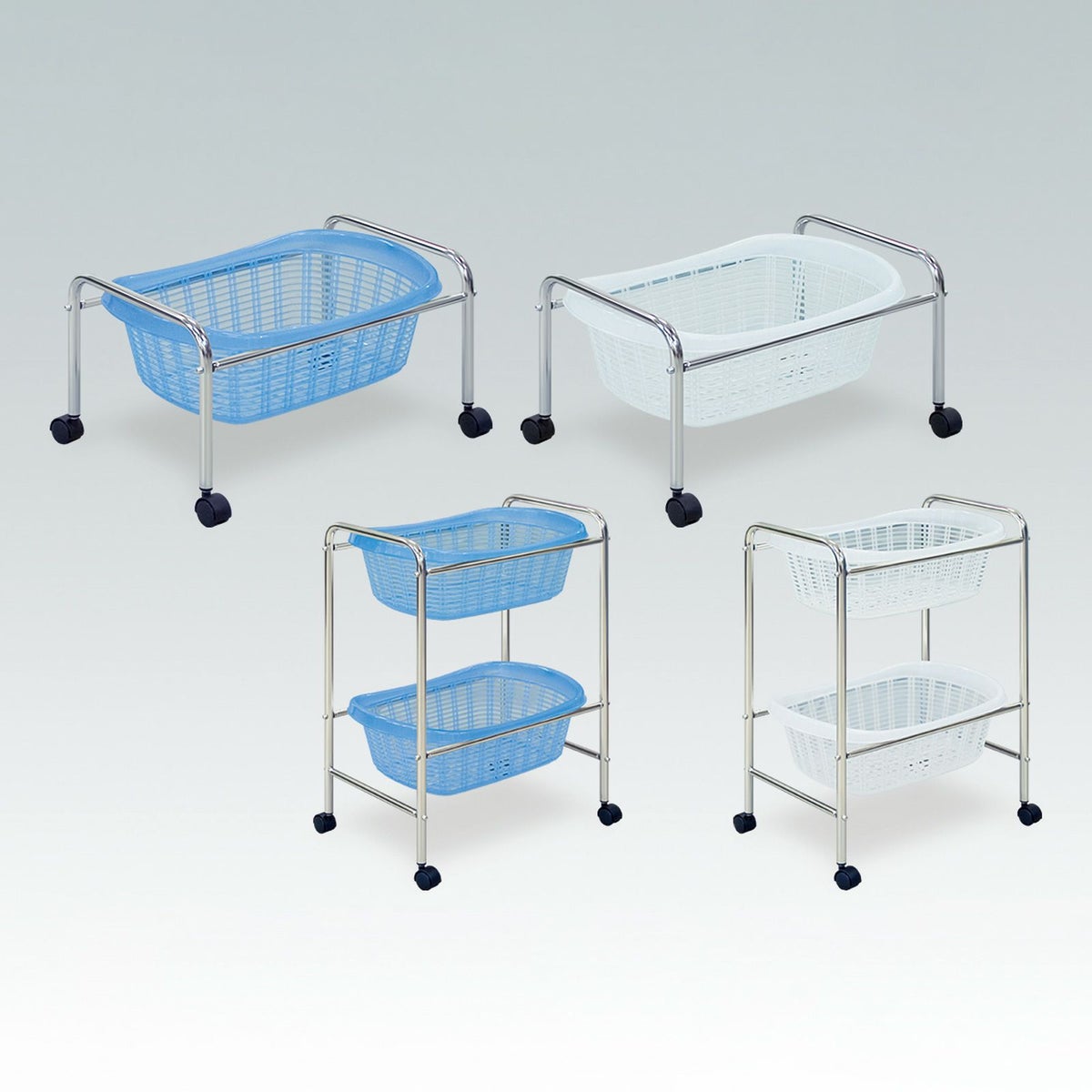 1段用脱衣カゴ(S型)