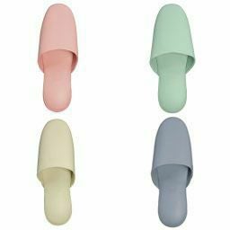 スリッパ　6足組(ブルー)