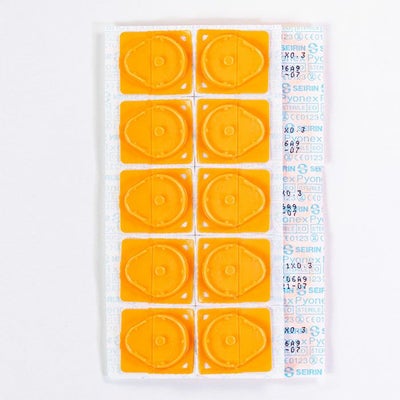セイリン円皮鍼 パイオネックス(オレンジ 0.11×0.3mm)