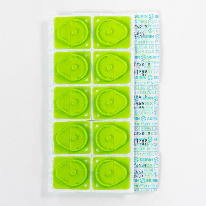 セイリン円皮鍼 パイオネックス(グリーン 0.17×0.9ｍｍ)