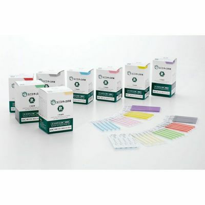 ユニコ鍼Pro（100本）(寸6 (50mm), 0番 0.14 グリーン)