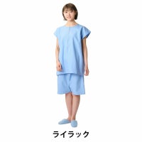 トワテック鍼灸患者着(3Lサイズ ライラック)