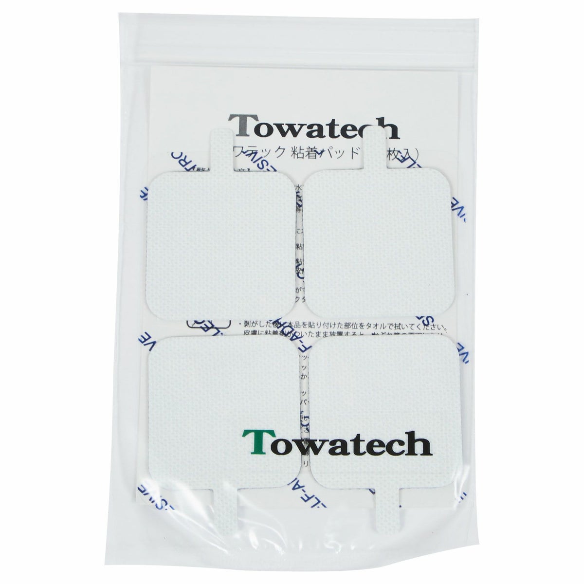 【挟みタイプ】トワテック 粘着パッド 5×5cm　まとめ買い