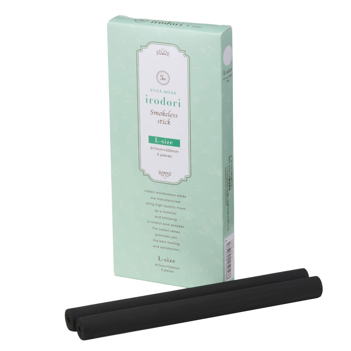 irodori 炭化棒灸（L）無煙