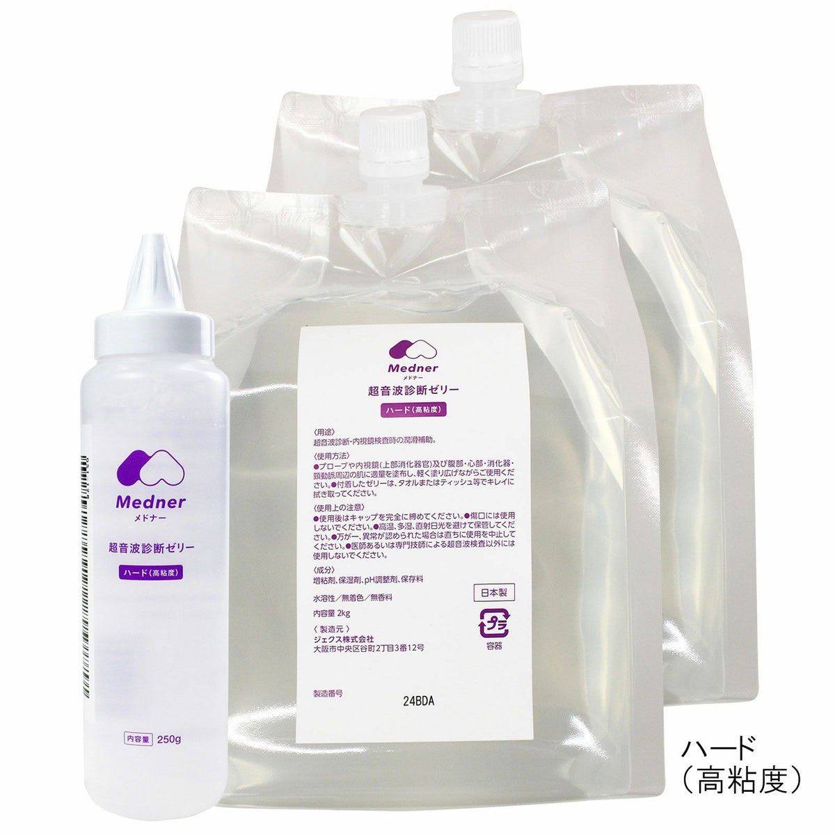 メドナー超音波診断ゼリー 4kg