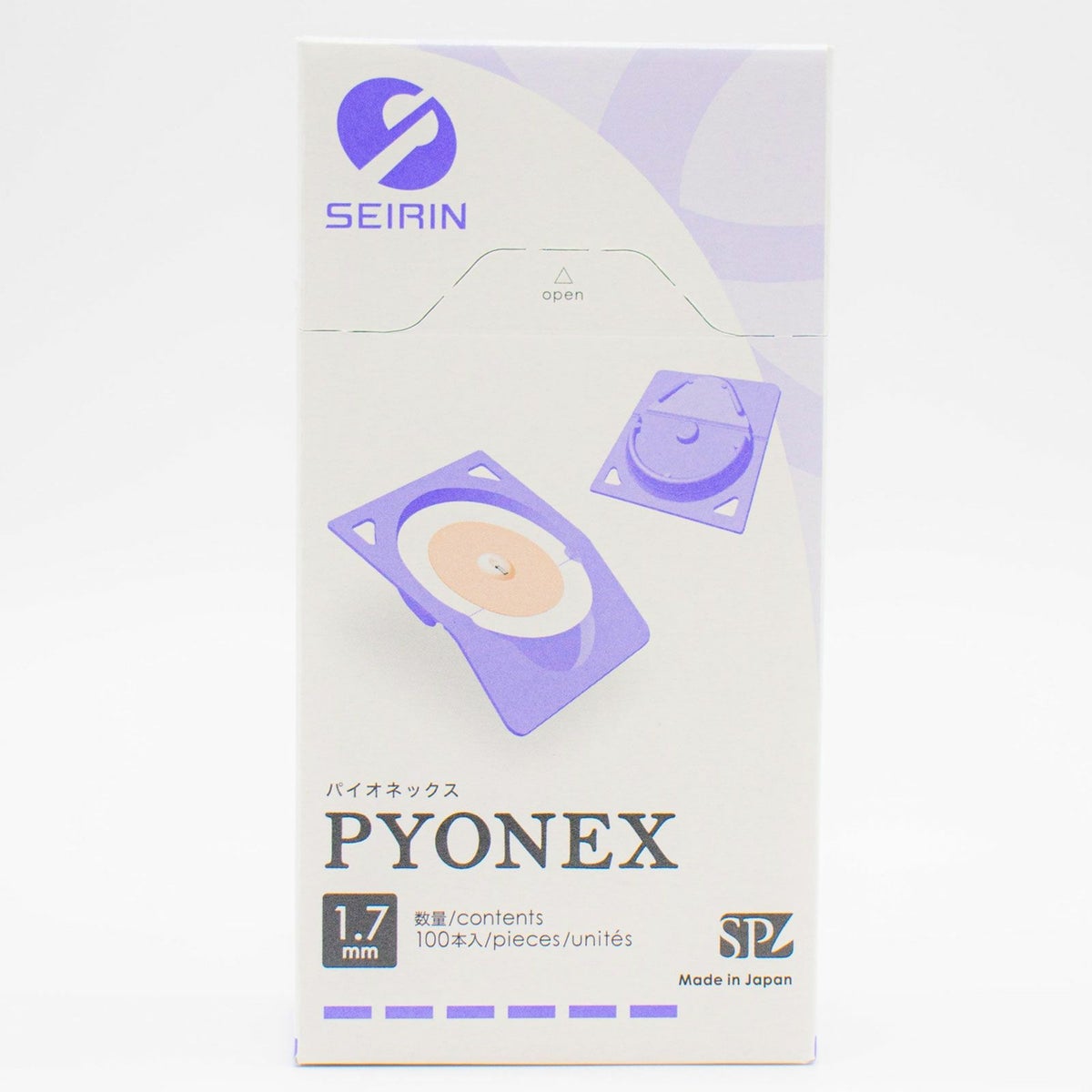セイリン円皮鍼 PYONEX（パイオネックス）(ラベンダー 0.2×1.7ｍｍ)